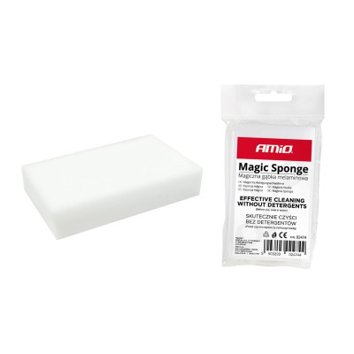 ΣΦΟΥΓΓΑΡΙ ΠΛΥΣΙΜΑΤΟΣ MS-01 ΛΕΥΚΟ ΚΑΤΑΛΛΗΛΟ ΓΙΑ ΒΙΟΛΟΓΙΚΟΥΣ ΚΑΘΑΡΙΣΜΟΥΣ 10x6x2cm AMIO - 1 ΤΕΜ.