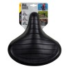 Σέλα ποδηλάτου με διπλά ελατήρια (260x255mm/985gr) μαύρη Relax City S-13 Selle/Saddles Specialist