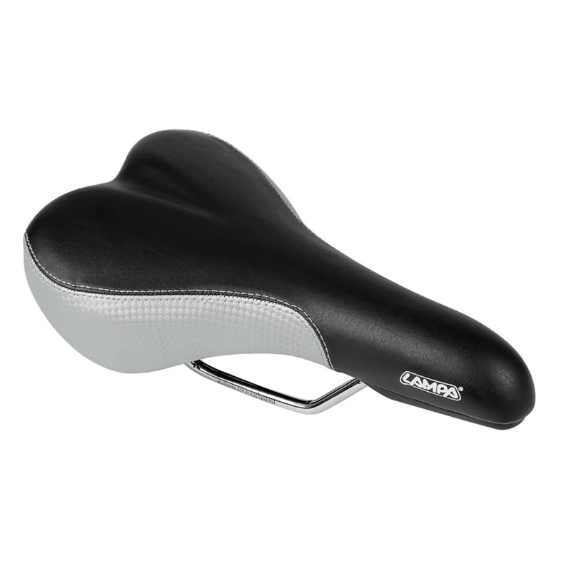 Σέλα ποδηλάτου (265x155mm /320gr) μαύρη/γκρι Sella Dynamic MTB/Racing S-17 Selle/Saddle