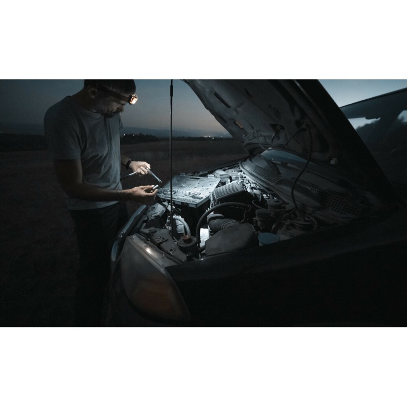 ΦΑΚΟΣ ΚΕΦΑΛΗΣ ΕΡΓΑΣΙΑΣ 120lm LED 3 ΛΕΙΤΟΥΡΓΙΩΝ ΜΕ 5 ΔΙΑΦΟΡΕΤΙΚΕΣ ΜΟΙΡΕΣ ΚΛΙΣΗΣ LAMPA -  1 Τεμ.