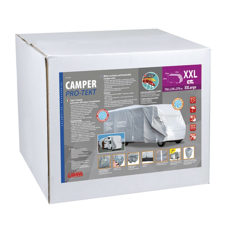 ΚΟΥΚΟΥΛΑ ΓΙΑ ΑΥΤΟΚΙΝΟΥΜΕΝΟ PRO-TEKT CAMPER CM-XXL 750x238x270cm