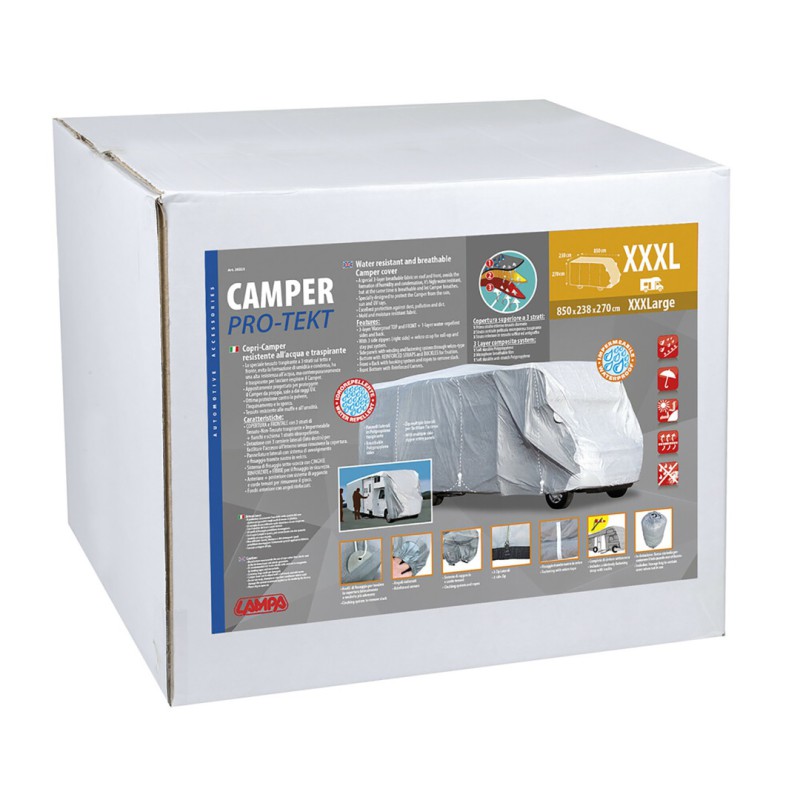 ΚΟΥΚΟΥΛΑ ΓΙΑ ΑΥΤΟΚΙΝΟΥΜΕΝΟ PRO-TEKT CAMPER CM-XXXL 850x238x270cm