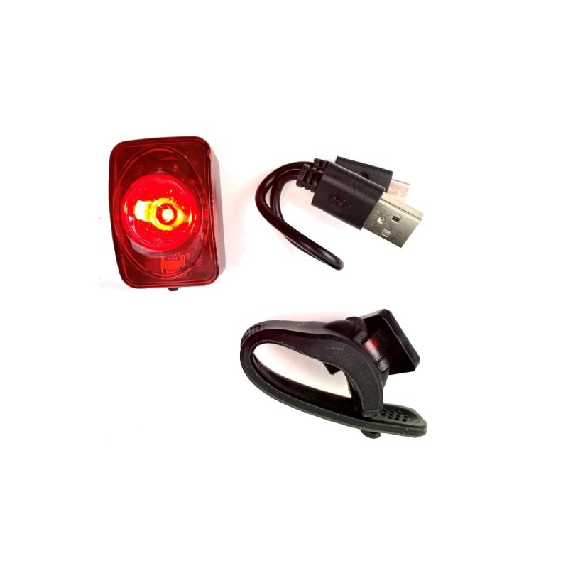 BULLET ΟΠΙΣΘΙΟ ΦΑΝΑΡΙ USB R-1