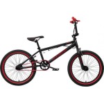 Bullet Bora 20" Μαύρο/Κόκκινο Ποδήλατο BMX χωρίς Ταχύτητες