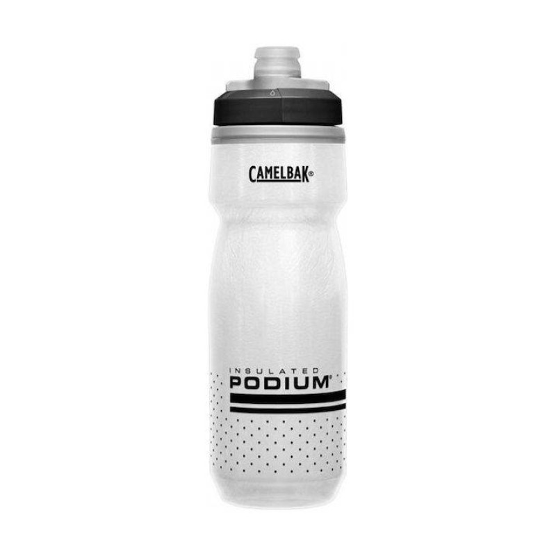 Camelbak Podium Chill Πλαστικό Παγούρι Ποδηλάτου 620ml Λευκό