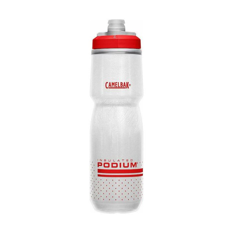 Camelbak Podium Chill Πλαστικό Παγούρι Ποδηλάτου 620ml Λευκό