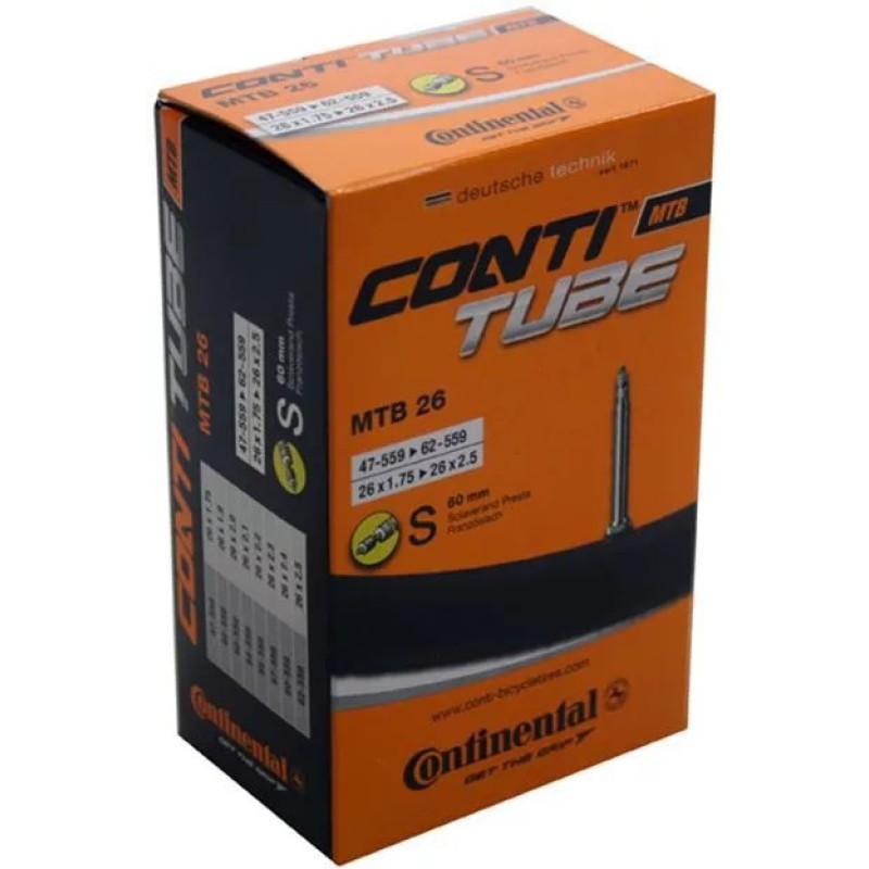 Σαμπρέλα Continental ContiTube MTB 26x1.75-2.5 Γαλλική 60mm