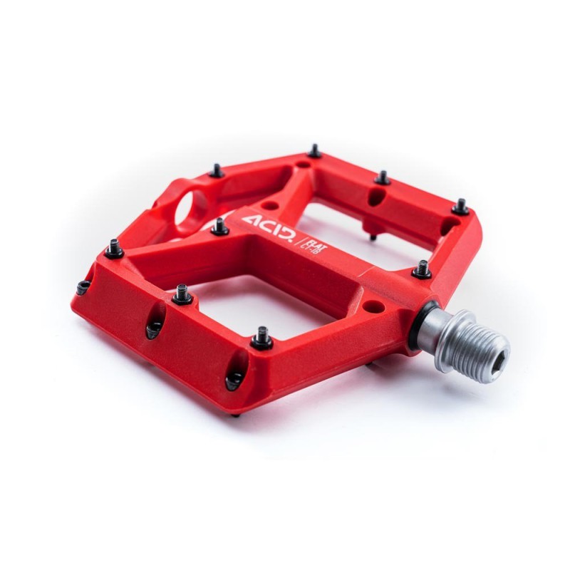 Πετάλια Composite Cube Flat C1-IB Red