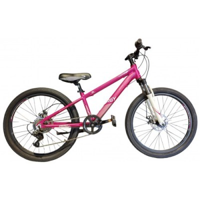 Energy Enigma 24" Disc Alloy Girl Artistic Magenta 'n' White Matt με Lock Out