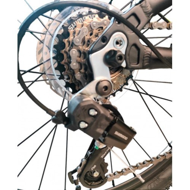 Energy Enigma 24" Disc Alloy Midnight Black 'n' Green Matt με Lock Out