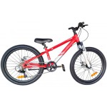 Energy Enigma 24" Disc Alloy Flamered 'n' White Matt με Lock Out