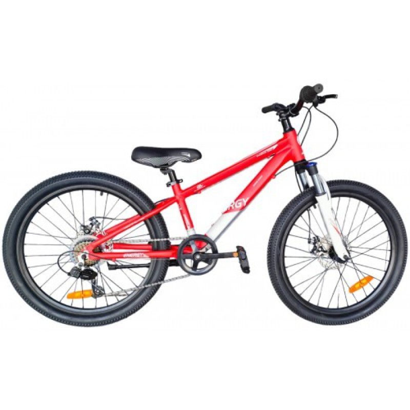 Energy Enigma 24" Disc Alloy Flamered 'n' White Matt με Lock Out