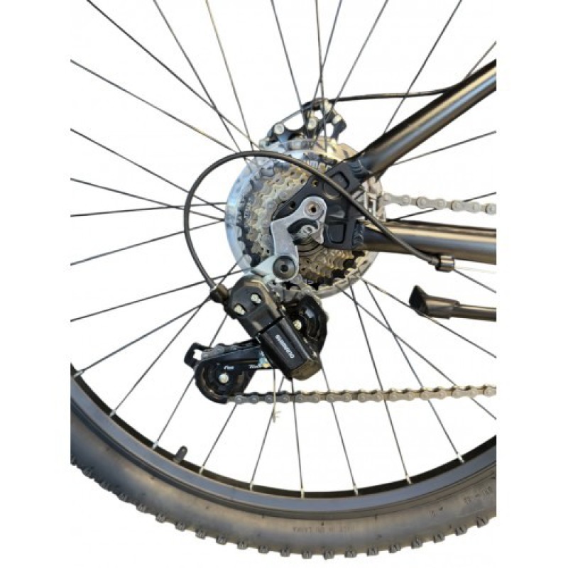 Energy Enigma 27,5" Disc Alloy Midnight Black 'n' Yellow Matt με Lock Out