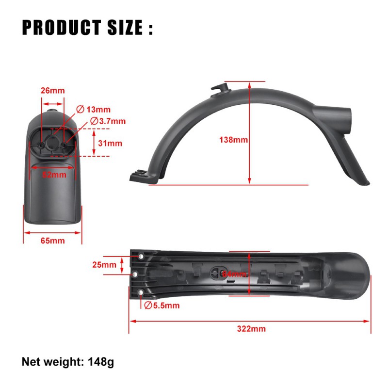 ΦΤΕΡΟ ΟΠΙΣΘ. ΠΑΤΙΝΙΟΥ XIAOMI Mi4 (1st GEN)