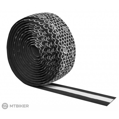 FORCE EVA bar tape with silicone print black/white
