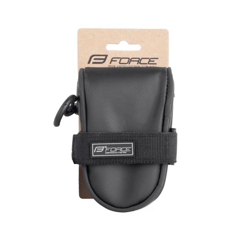 Τσανάκι μίνι  seat bag FORCE MINIBAG M velcro, black