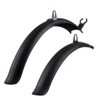 Λασπωτήρες FORCE 24 - 26" long hold, plastic, black