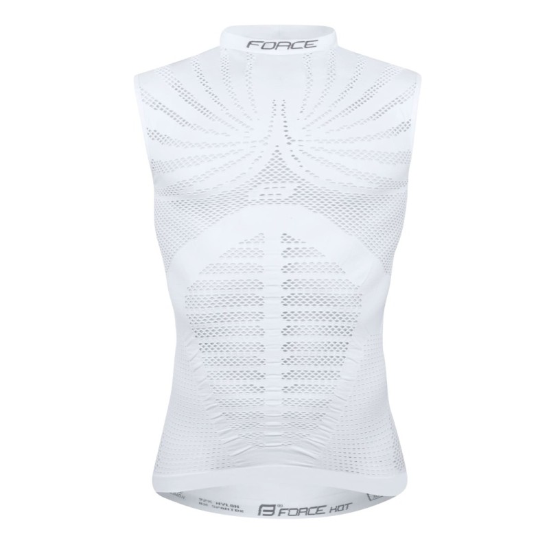 ΙΣΟΘΕΡΜΙΚΗ ΜΠΛΟΥΖΑ ΑMANIKH FORCE ΗΟΤ WHITE Small-Medium