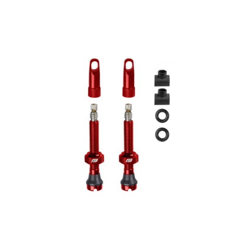 Σετ βαλβίδων για Tubeless 44mm κόκκινο