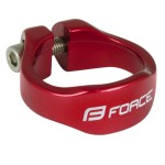 Κολάρο FORCE 34.9mm Al με βίδα, κόκκινο