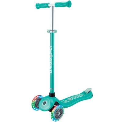 Globber Scooter Primo Lights V2 Emeral Green