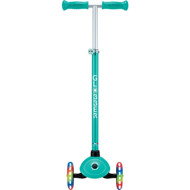 Globber Scooter Primo Lights V2 Emeral Green