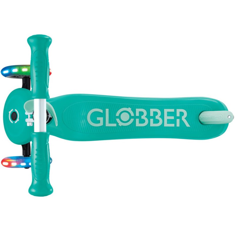 Globber Scooter Primo Lights V2 Emeral Green