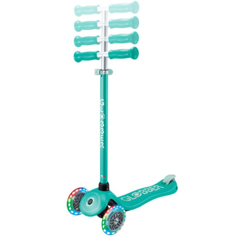 Globber Scooter Primo Lights V2 Emeral Green