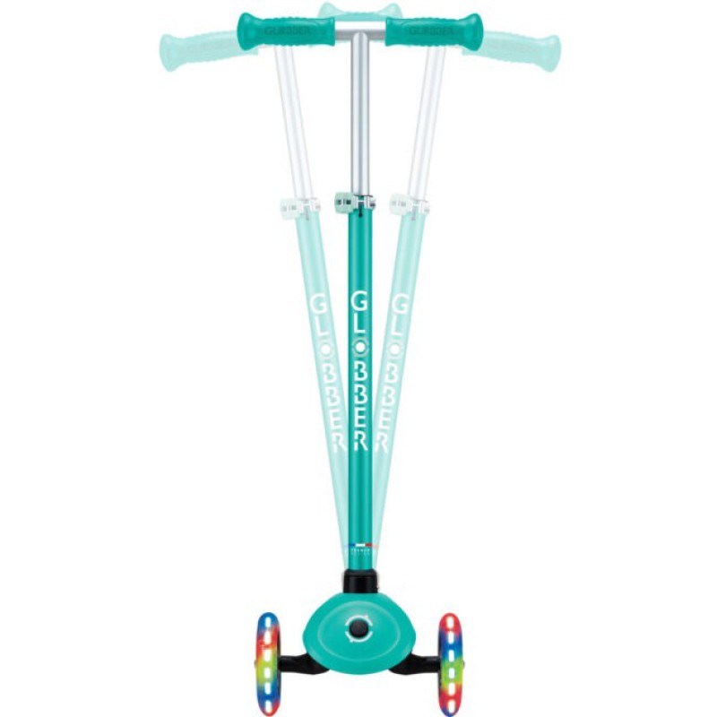 Globber Scooter Primo Lights V2 Emeral Green