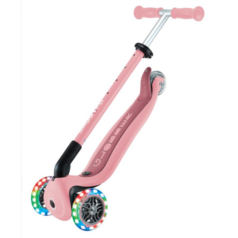 Globber Scooter Foldable Go.Up Active Lights 360 Pastel Pink