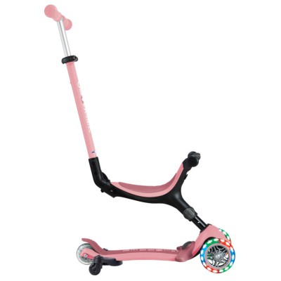 Globber Scooter Foldable Go.Up Active Lights 360 Pastel Pink