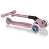 Globber Scooter Junior Foldable Lights Eco Berry