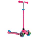 Globber Scooter Primo Lights V2 Fuchsia