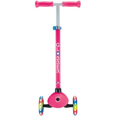 Globber Scooter Primo Lights V2 Fuchsia