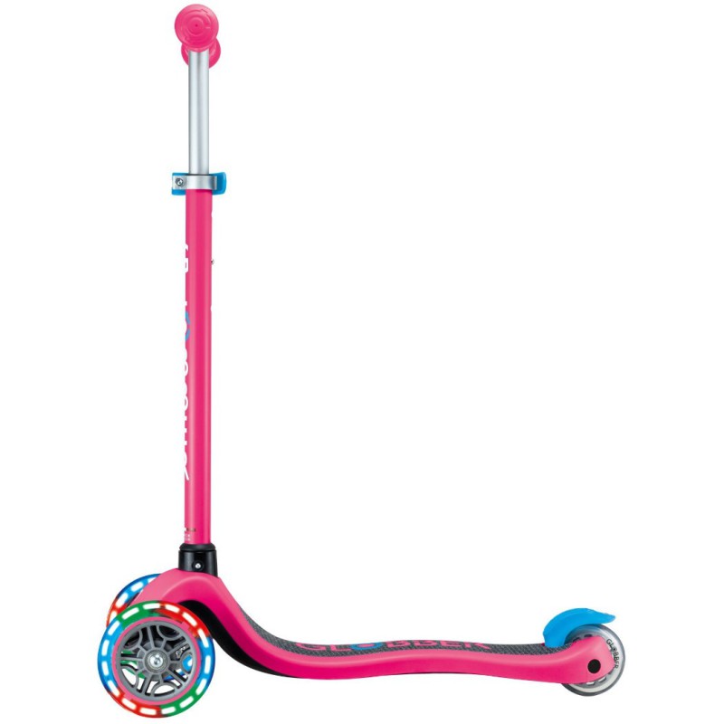 Globber Scooter Primo Lights V2 Fuchsia