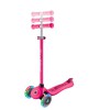 Globber Scooter Go.Up Sporty Lights Fuchsia