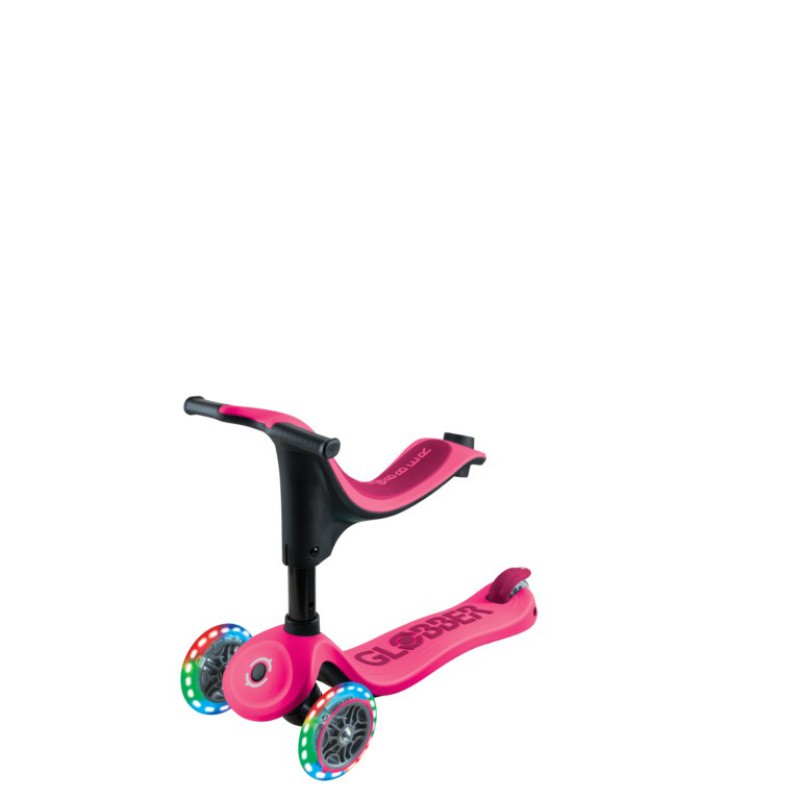 Globber Scooter Go.Up Sporty Lights Fuchsia