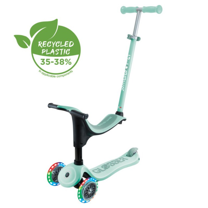 Globber Scooter Go.Up Sporty Lights Mint