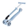 Globber Scooter Junior Foldable Lights Eco Blueberry