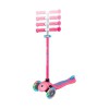 Globber Scooter Primo Plus Lights Fuchsia