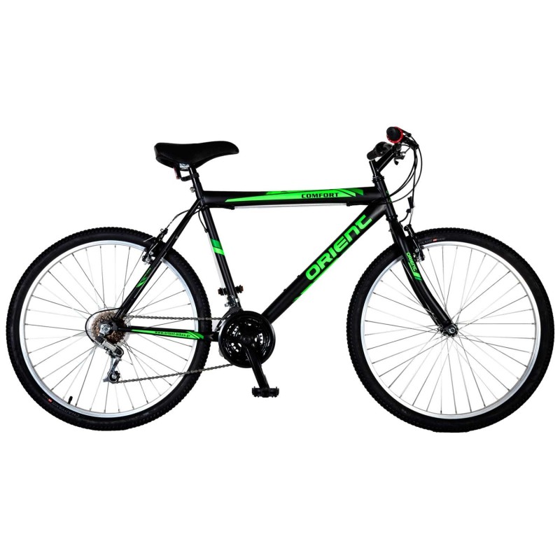 ORIENT 24'' COMFORT MTB ΜΑΥΡΟ / ΠΡΑΣΙΝΟ
