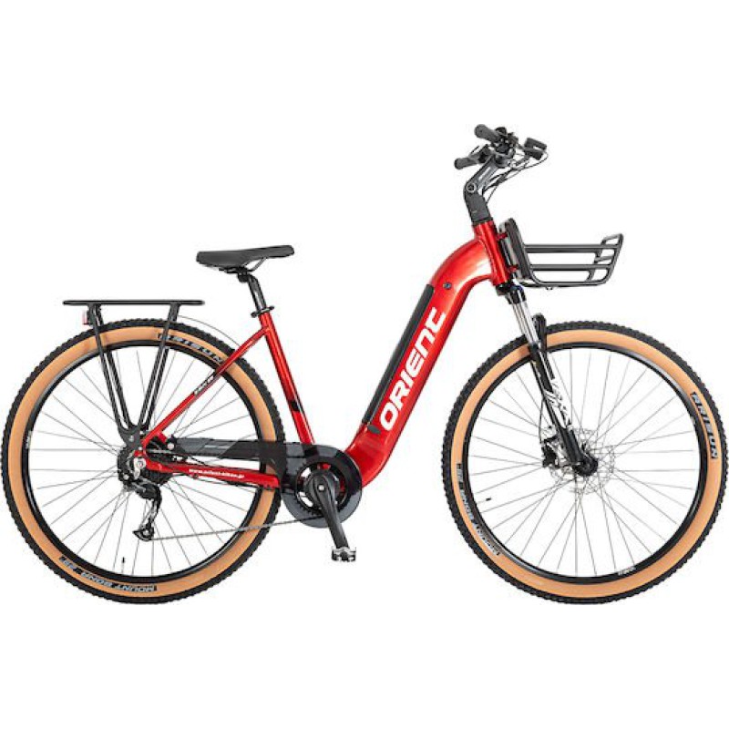 Orient E-SUV 29" 2024 Κόκκινο Ηλεκτρικό Ποδήλατο Mountain