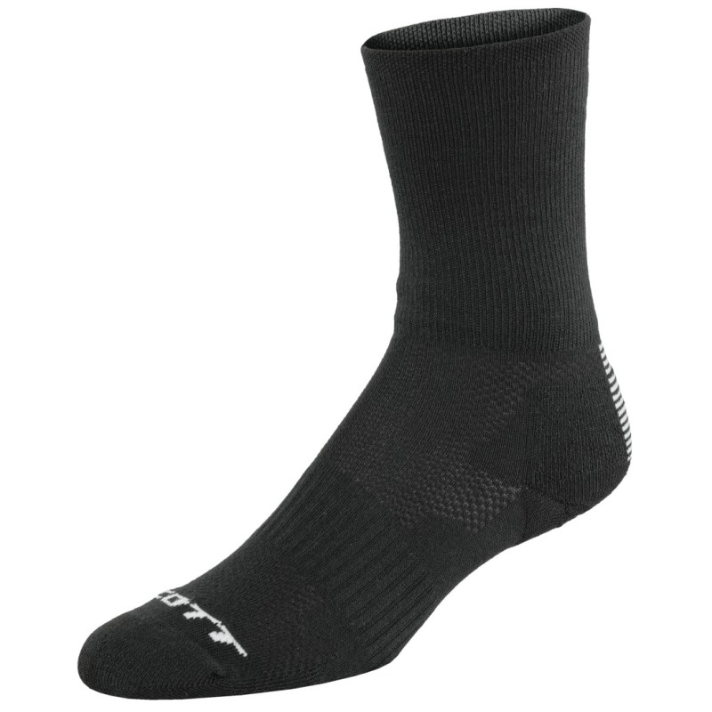 Κάλτσες Scott Trail Long Black/White Medium 39-41