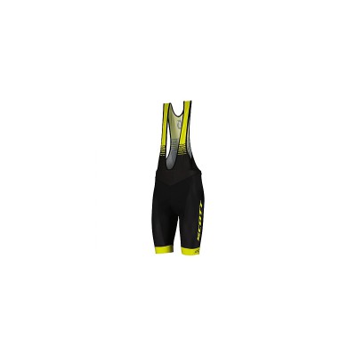 SCOTT RC TEAM ++ MEN'S BIBSHORTS Black/Yellow Large