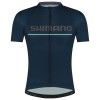 Shimano LOGO μπλε κοντομάνικο jersey Medium