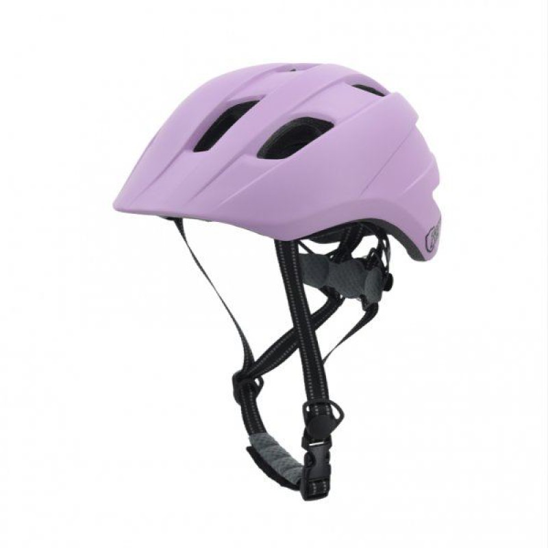 Κράνος Παιδικό SAFETY LABS FIONA με Φωτάκι LED Mauve Matt  Small (48-53cm)