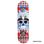 ΑΘΛΟΠΑΙΔΙΑ πλήρης τροχοσανίδα στενή απλή (indian skull)