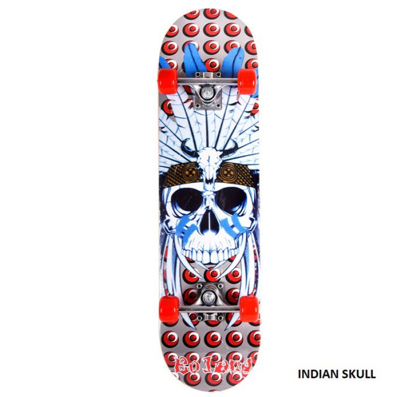 ΑΘΛΟΠΑΙΔΙΑ πλήρης τροχοσανίδα στενή απλή (indian skull)