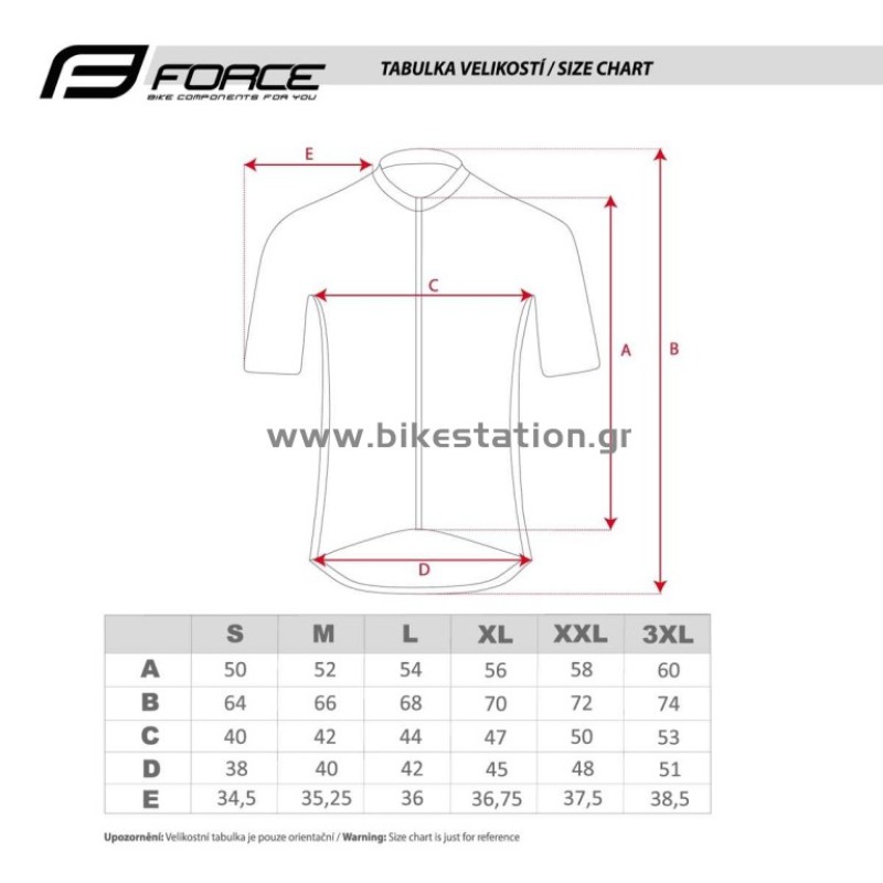 Force Ποδηλατική Μπλούζα Charm Πράσινο Medium