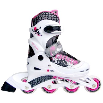 Πατίνια Roller Skates Inline Skates Αυξομειούμενα Χρώμα Μωβ Μέγεθος (34-37)